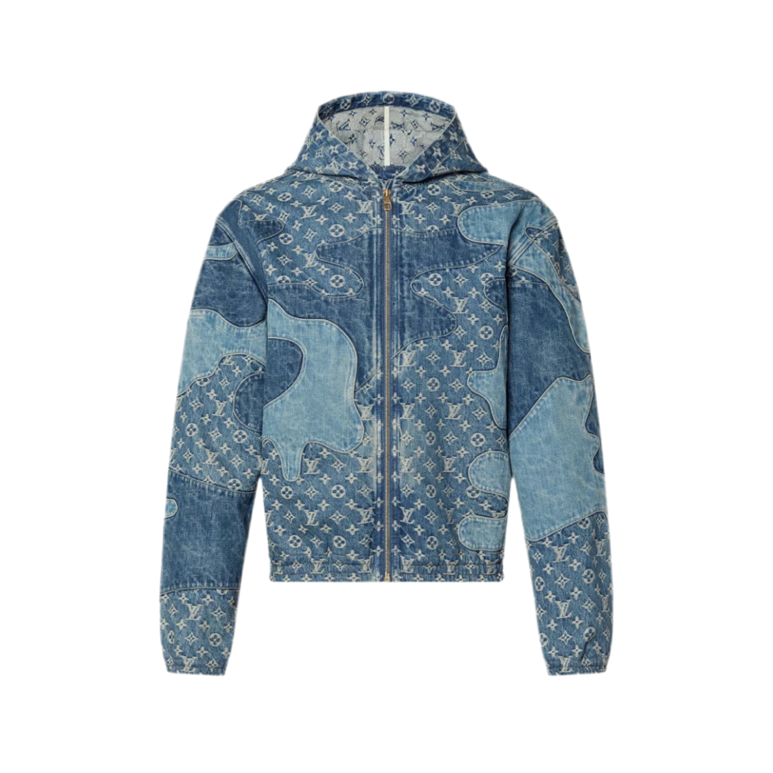 LV PATCHWORK DENIM JACKET