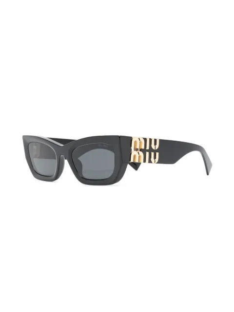 Miu Miu lunettes de soleil à plaque logo