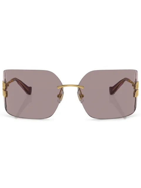 Miu Miu lunettes de soleil à monture oversize
