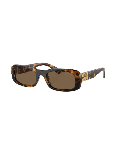 Miu Miu lunettes de soleil à effet écailles de tortue
