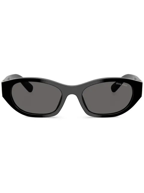Miu Miu lunettes de soleil à monture ovale