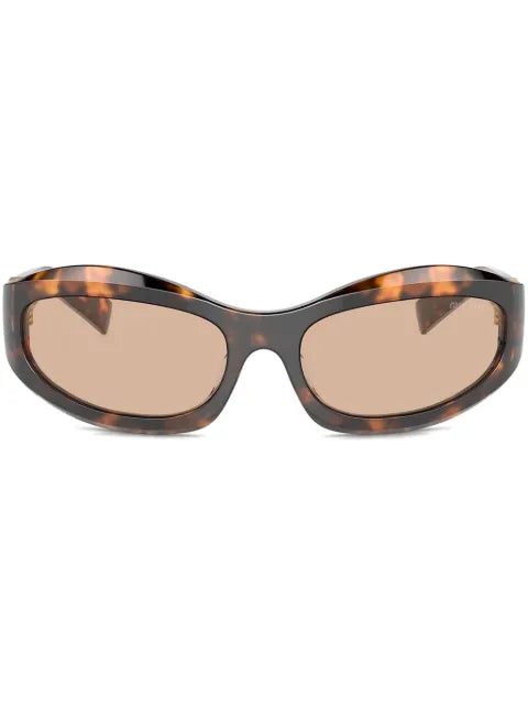 Miu Miu lunettes de soleil à monture oversize
