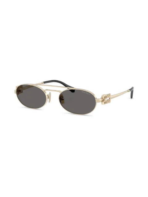 Miu Miu lunettes de soleil à logo lettre