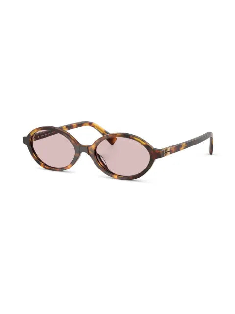 Miu Miu lunettes de soleil à monture ovale