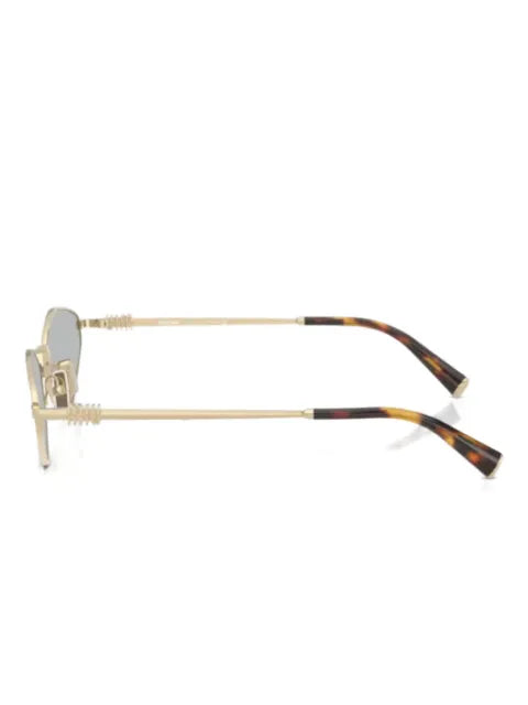 Miu Miu lunettes de soleil à monture géométrique