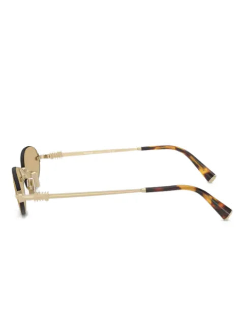 Miu Miu lunettes de soleil à logo