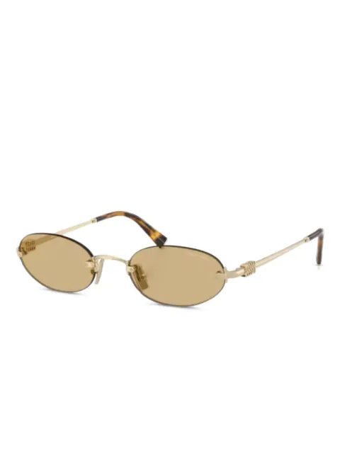 Miu Miu lunettes de soleil à logo