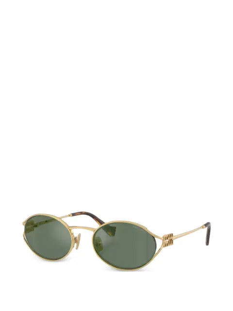 Miu Miu lunettes de soleil à monture ronde