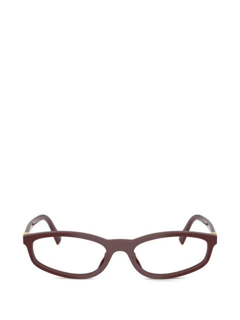 Miu Miu lunettes de vue à monture ronde