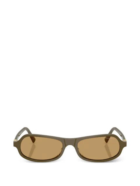 Miu Miu lunettes de soleil à monture géométrique