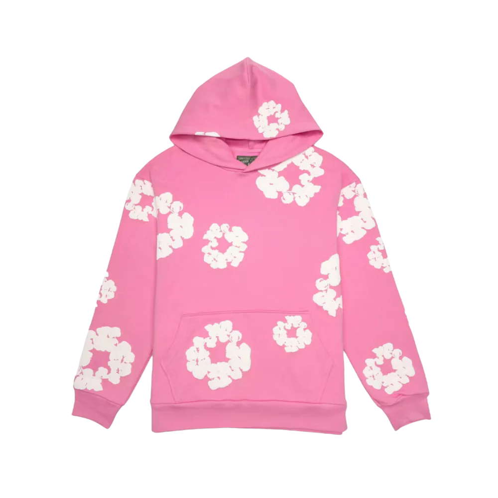 DT THE COTTON WREATH HOODIE PINK