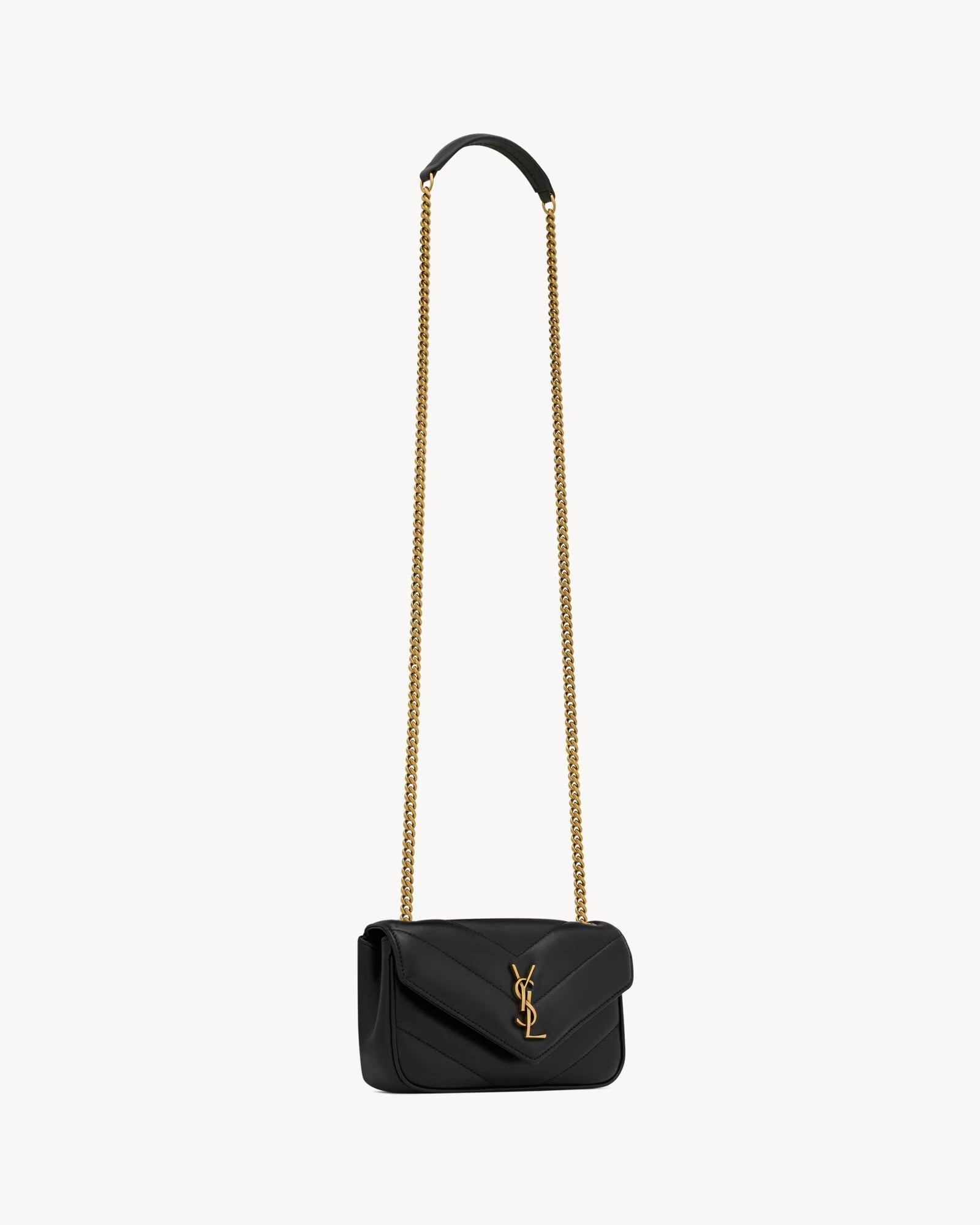 LOULOU MINI EN CUIR D'AGNEAU
