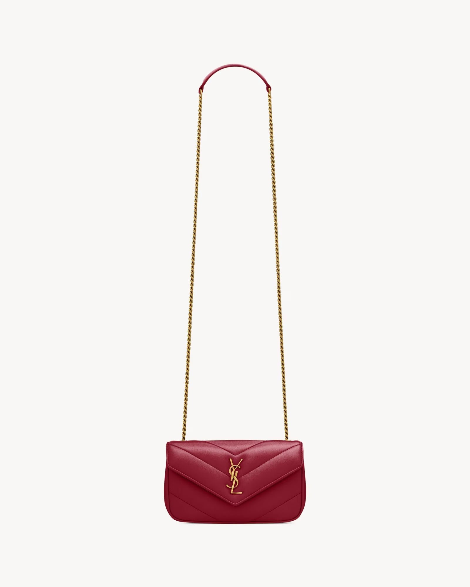 LOULOU MINI EN CUIR D'AGNEAU