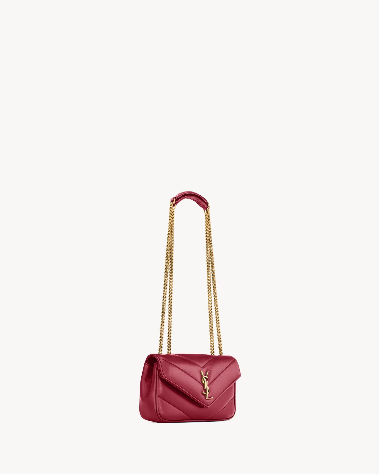 LOULOU MINI EN CUIR D'AGNEAU