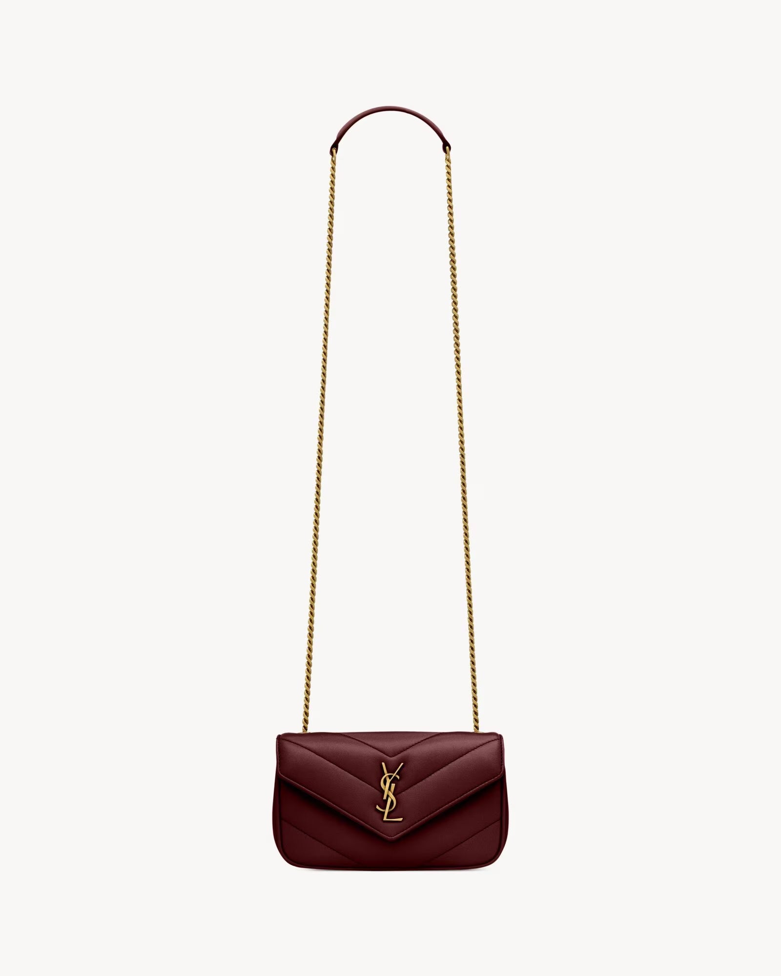 LOULOU MINI EN CUIR D'AGNEAU
