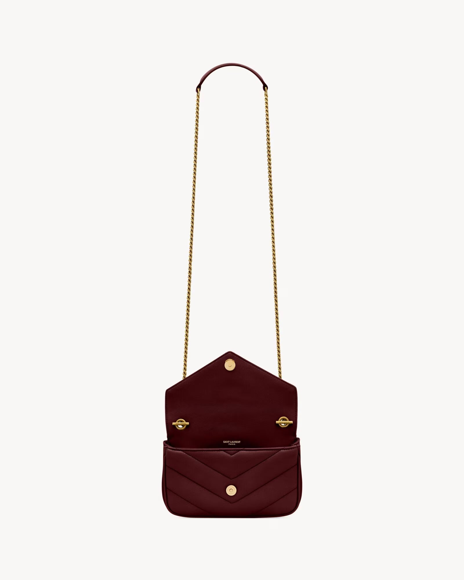 LOULOU MINI EN CUIR D'AGNEAU