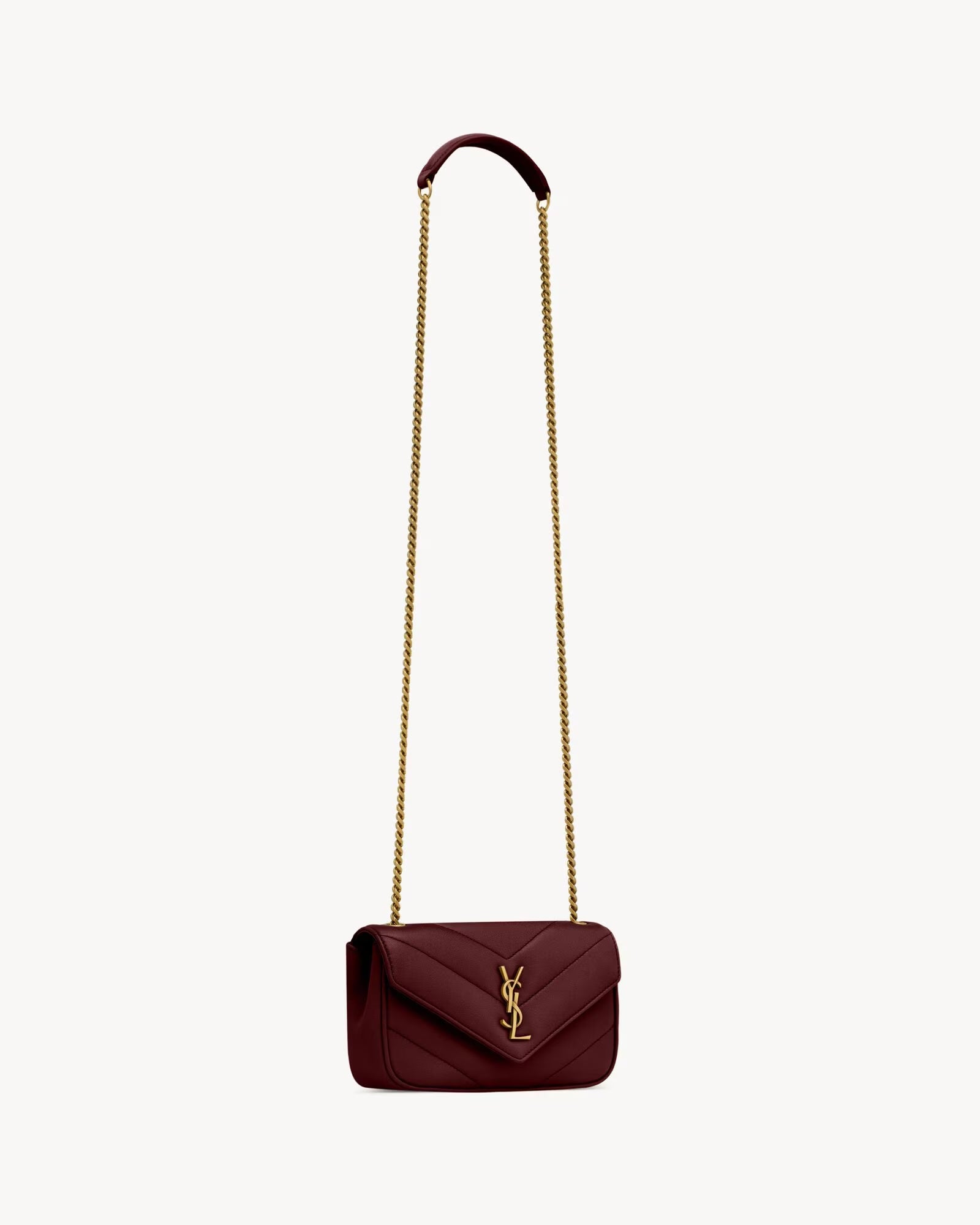 LOULOU MINI EN CUIR D'AGNEAU