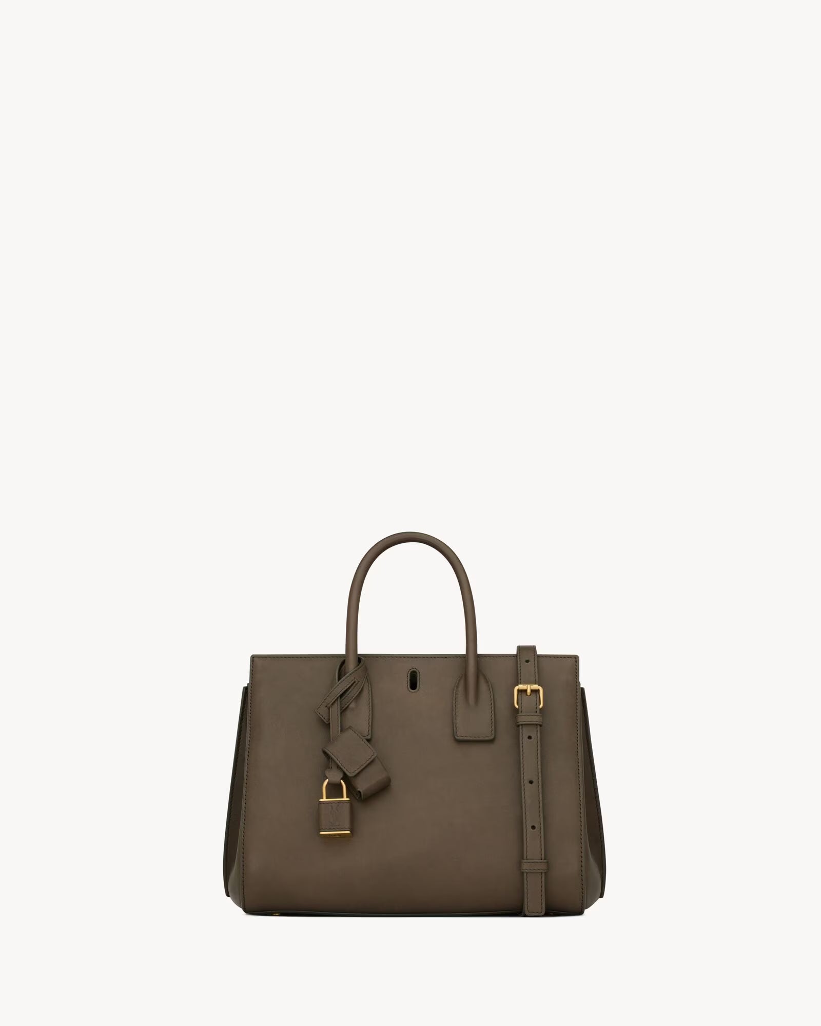 SAC DE JOUR EN CUIR LISSE - SMALL