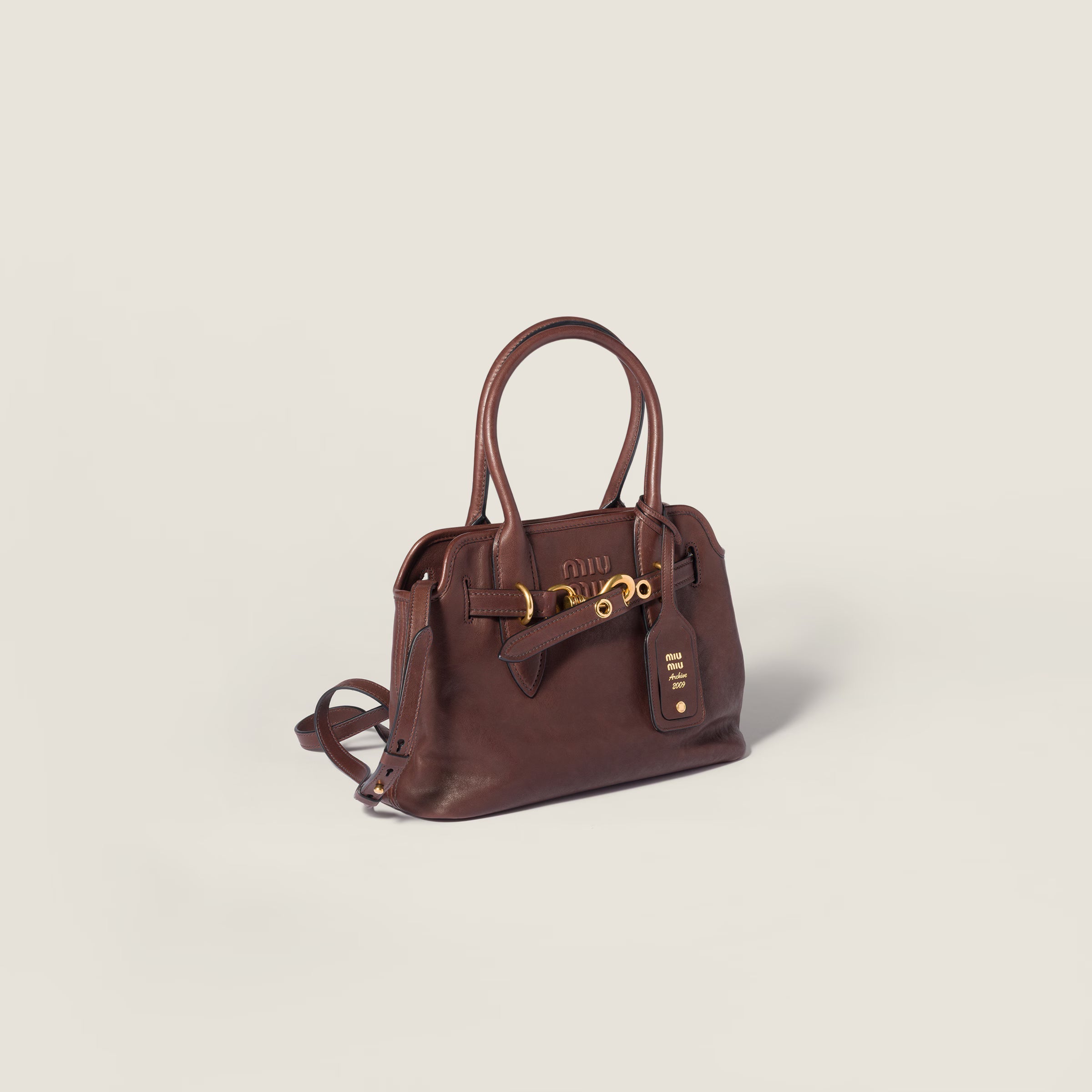 Sac Aventure en cuir nappa