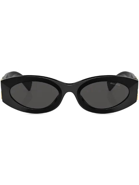 Miu Miu lunettes de soleil ovales Glimpse