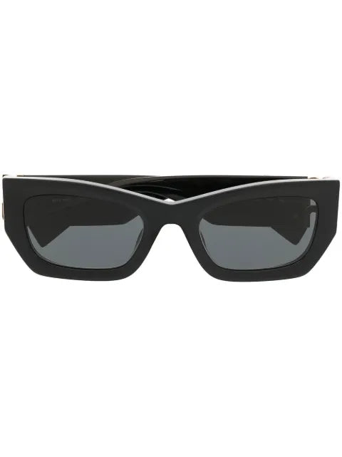 Miu Miu lunettes de soleil à plaque logo
