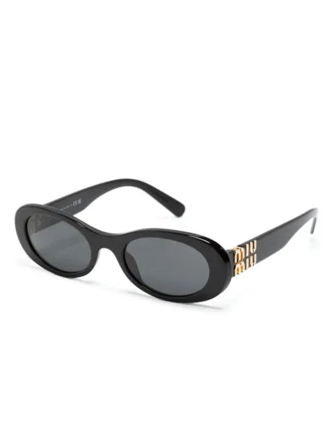 Miu Miu lunettes de soleil Miu Glimpse à monture ovale