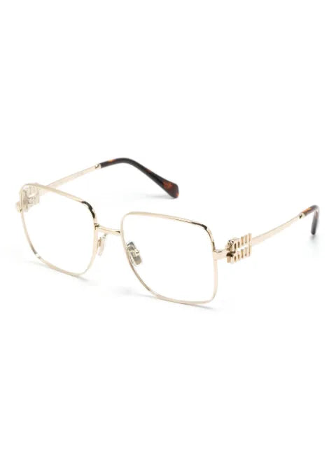 Miu Miu lunettes de vue carrées à logo