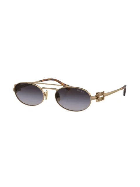 Miu Miu lunettes de soleil à monture ovale