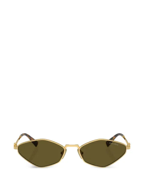 Miu Miu lunettes de soleil à monture géométrique