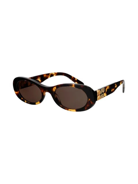 Miu Miu lunettes de soleil à monture ovale