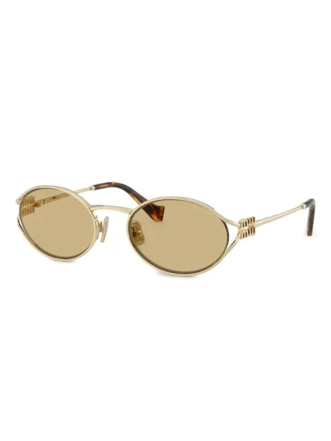 Miu Miu lunettes de soleil à monture ovale