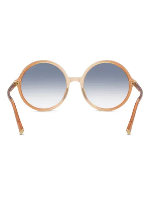 Miu Miu lunettes de soleil à monture ronde