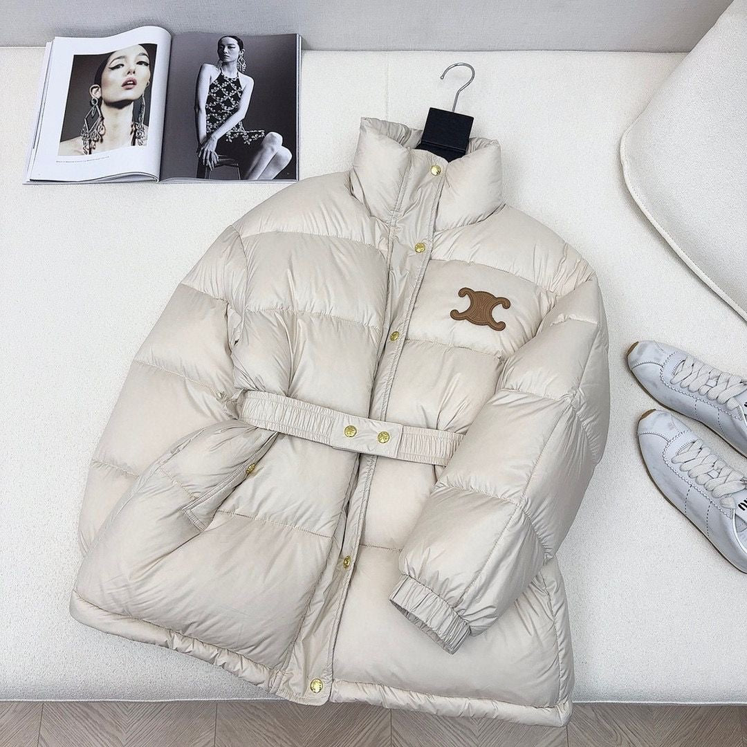 C long puffer jacket
