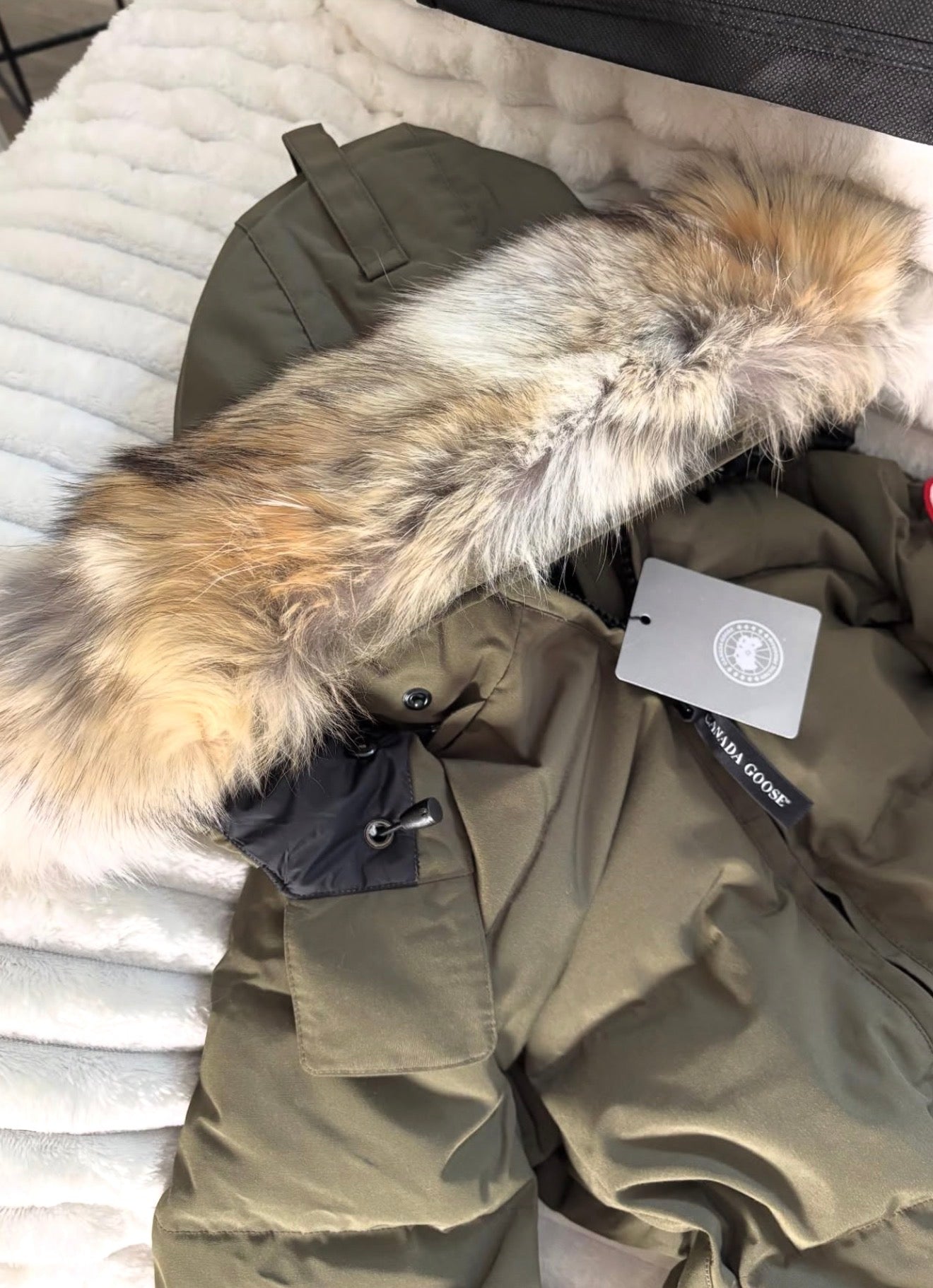 CG SNATCHABLE COAT OLIVE