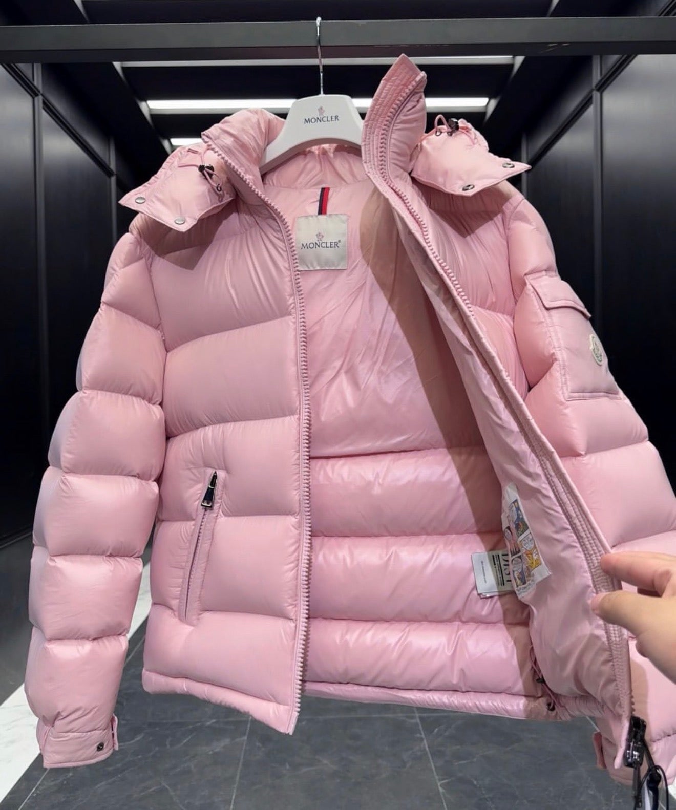 M MAYA PINK COAT