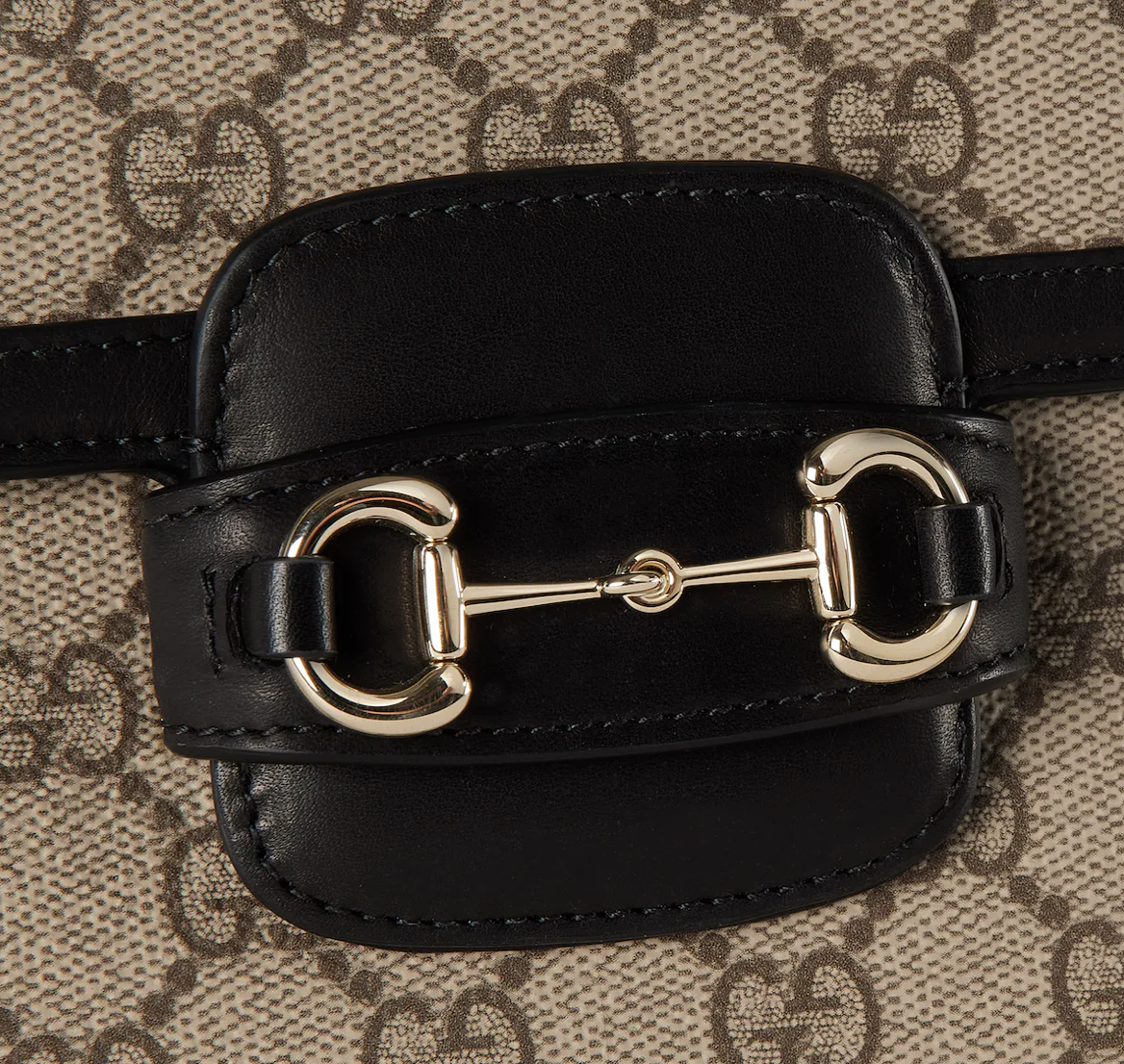 Sac à épaule Gucci Horsebit 1955 Soft petit format