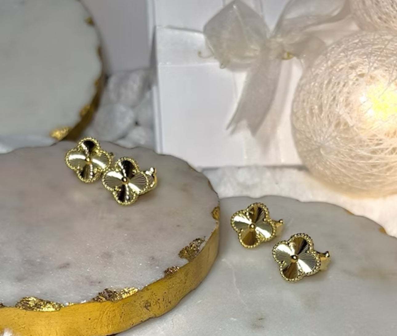 flower earrings