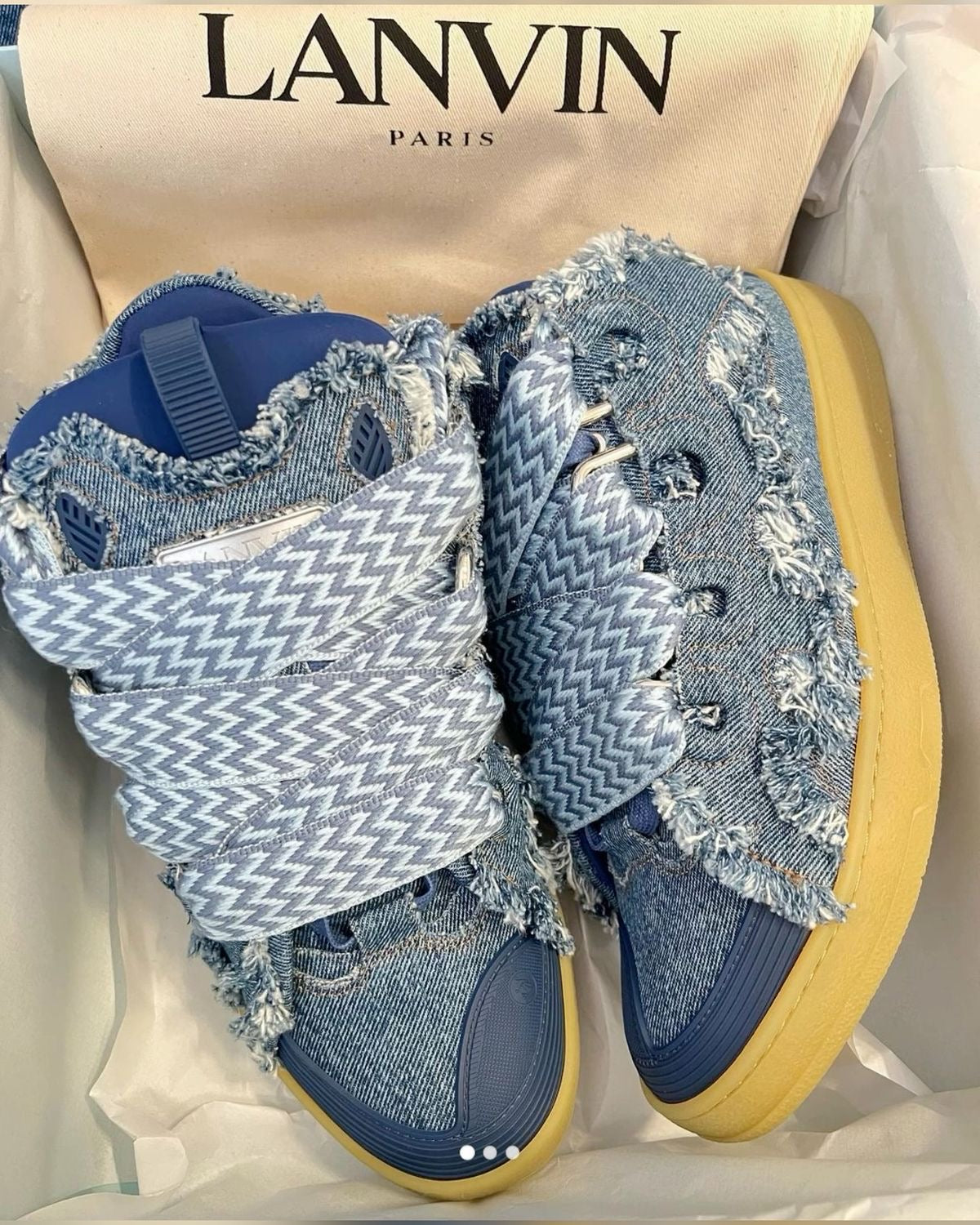 LANVIN CURB DENIM