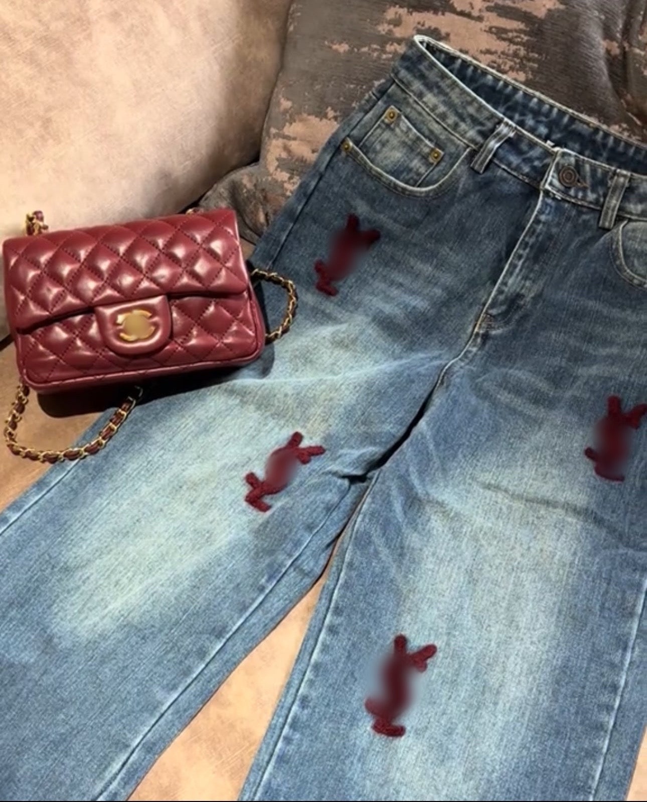 YSL jeans