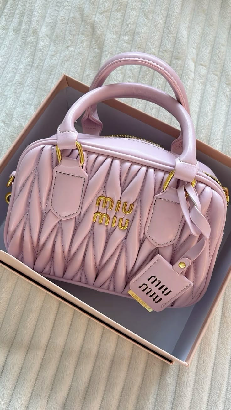 MIU  MINI BAG LIGHT PINK