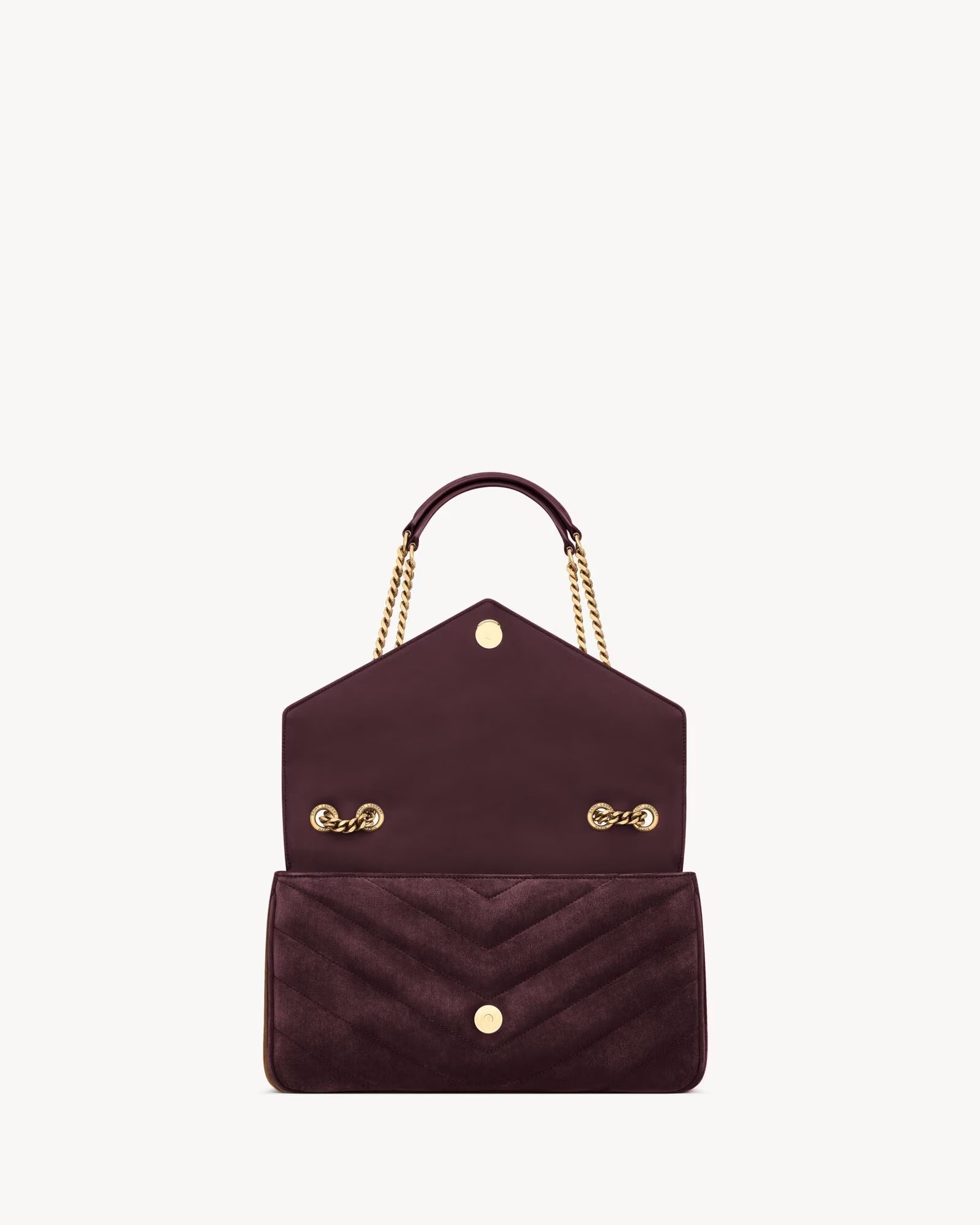 LOULOU SMALL EN CUIR MATELASSÉ