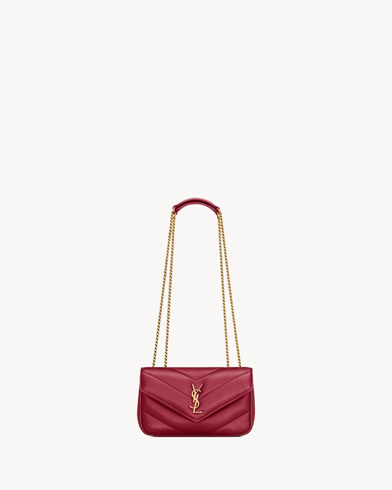 LOULOU MINI EN CUIR D'AGNEAU
