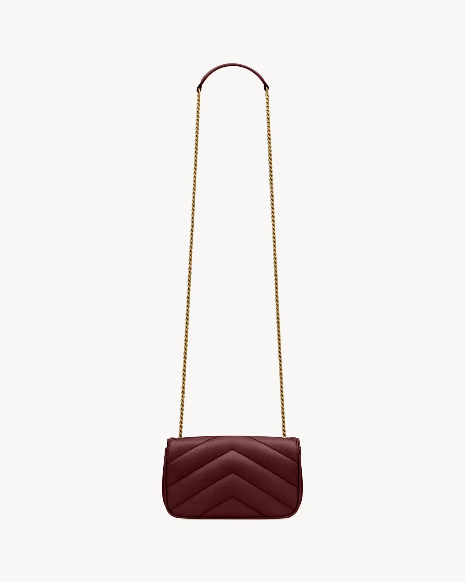 LOULOU MINI EN CUIR D'AGNEAU