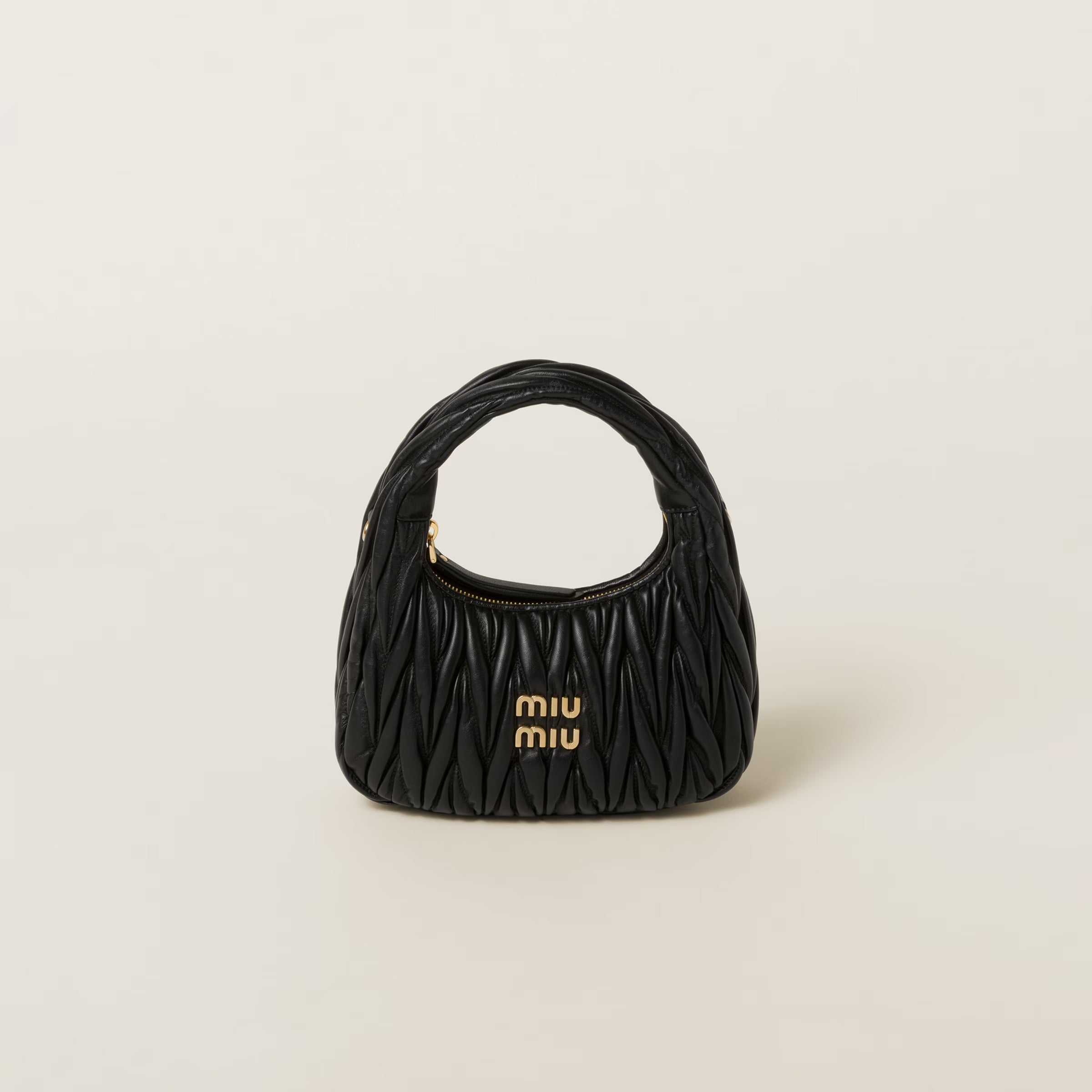 Sac hobo Wander en cuir nappa matelassé