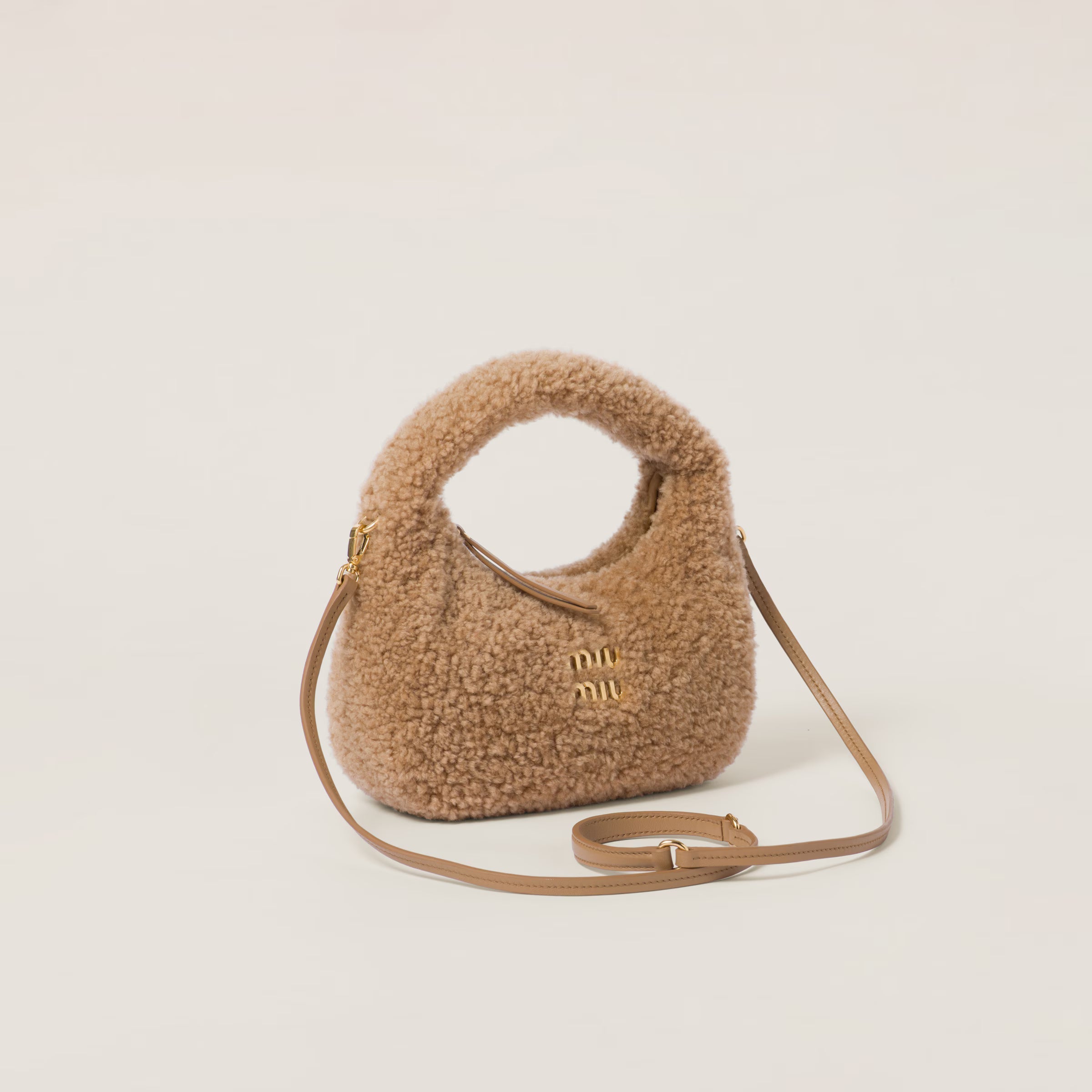 Sac Wander en shearling