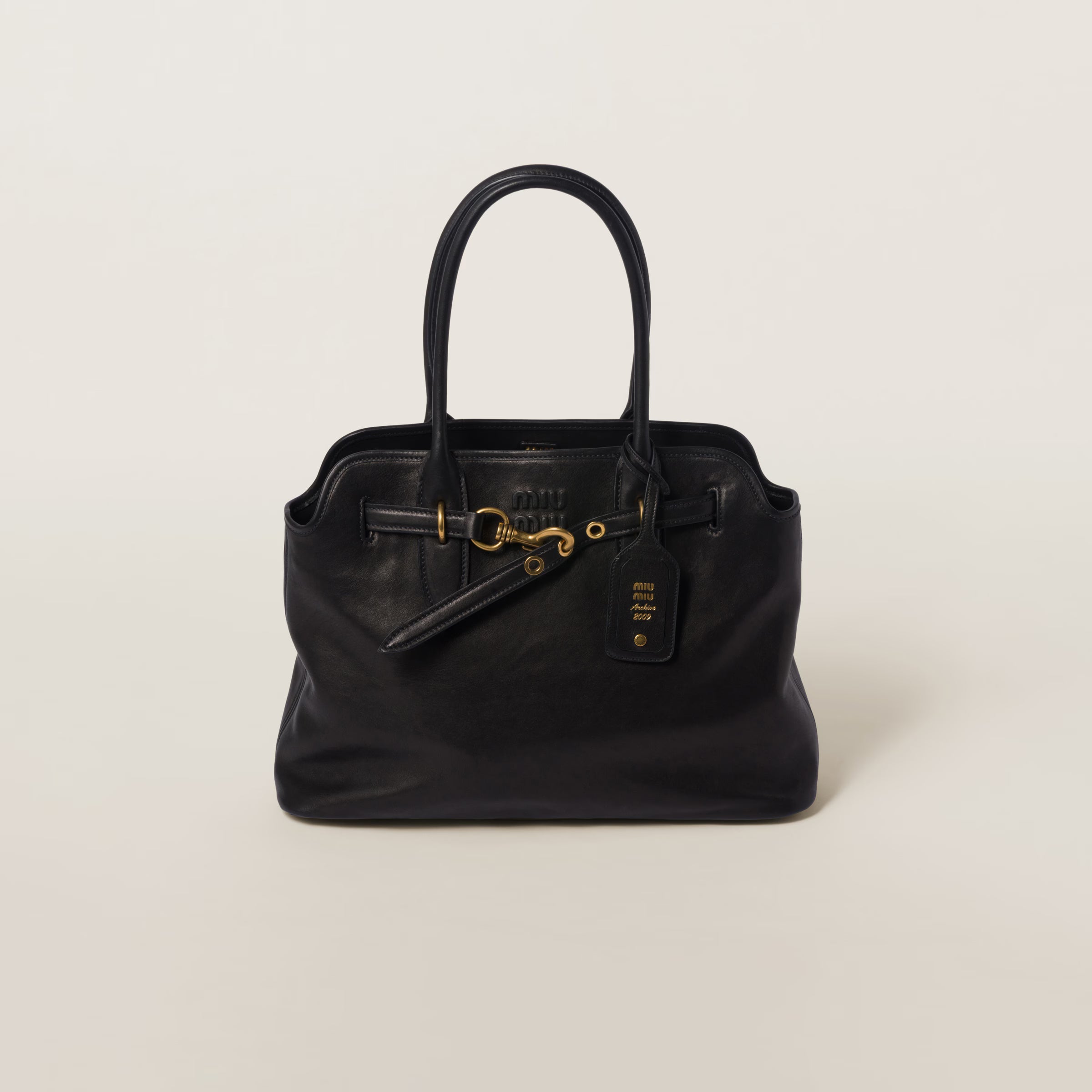 Sac Aventure en cuir nappa