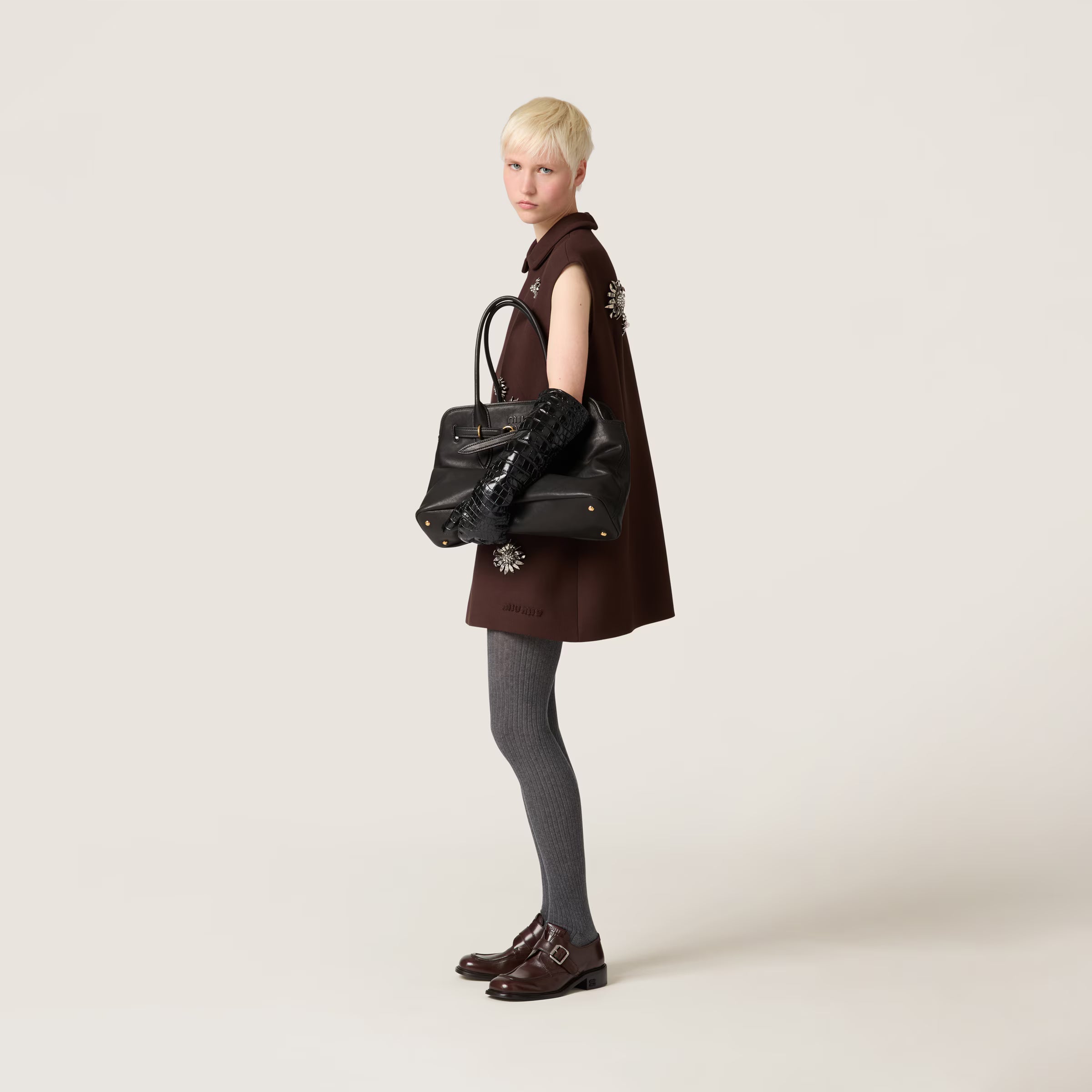 Sac Aventure en cuir nappa