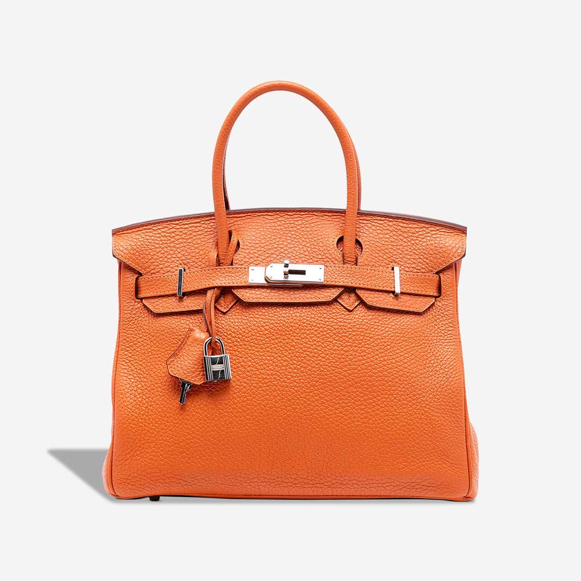 Sac Hermès Birkin 30 Orange H