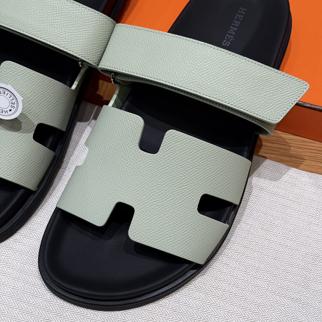 Sandales Chypre Hermès Mint
